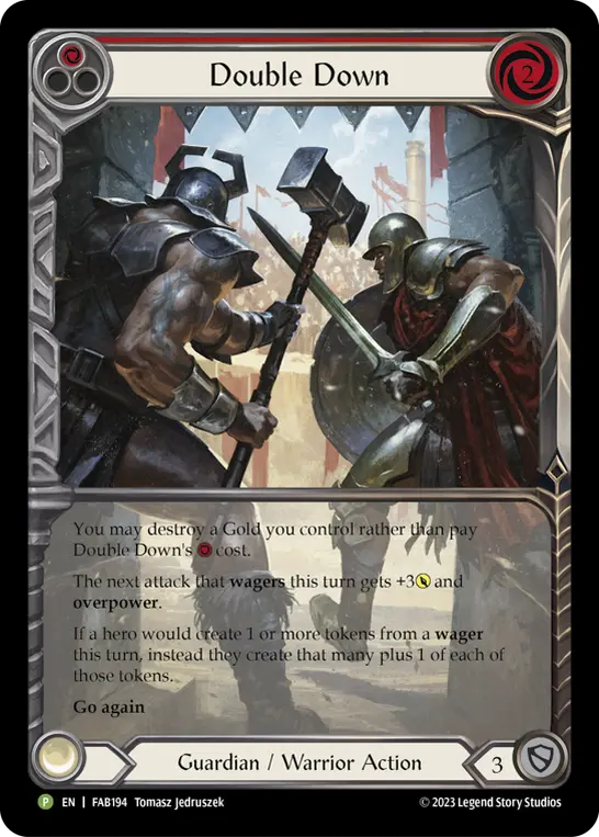 Card: Double Down (red)