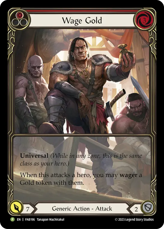 Card: Wage Gold (red)