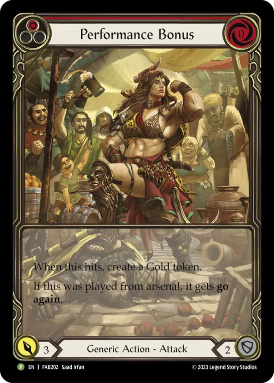 Card: Performance Bonus (red)