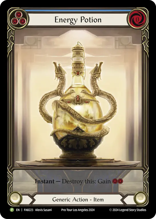 Card: Energy Potion (blu)