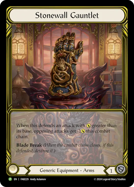 Card: Stonewall Gauntlet