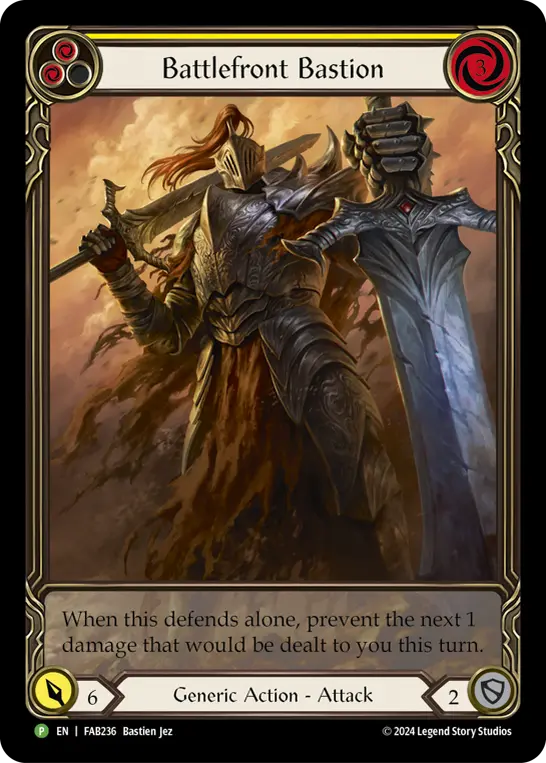 Card: Battlefront Bastion (yel)