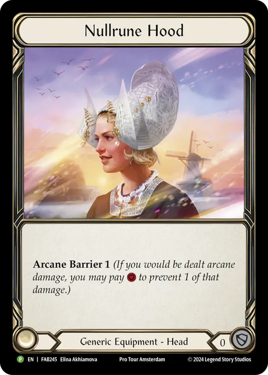 Card: Nullrune Hood