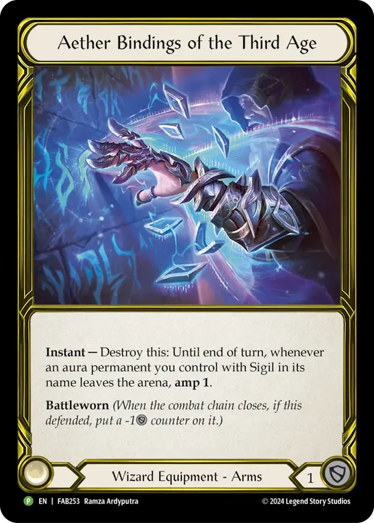 Card: Aether Bindings of the Third Age