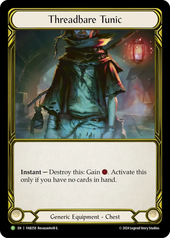 Card: Threadbare Tunic
