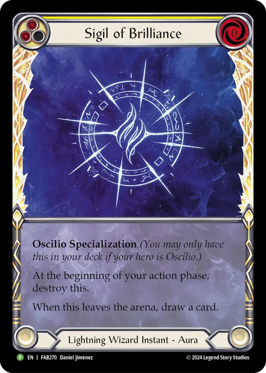 Card: Sigil of Brilliance (yel)