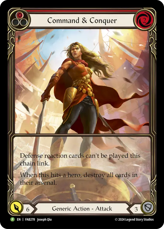 Card: Command and Conquer (red)