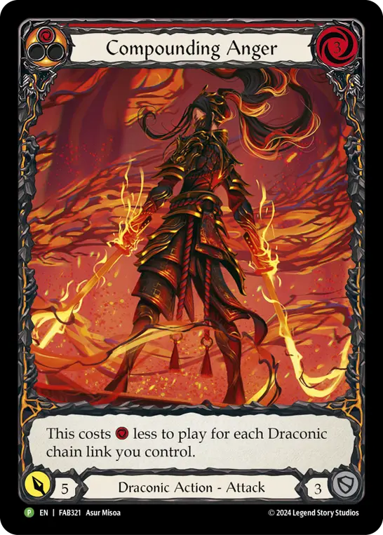 Card: Compounding Anger (red)