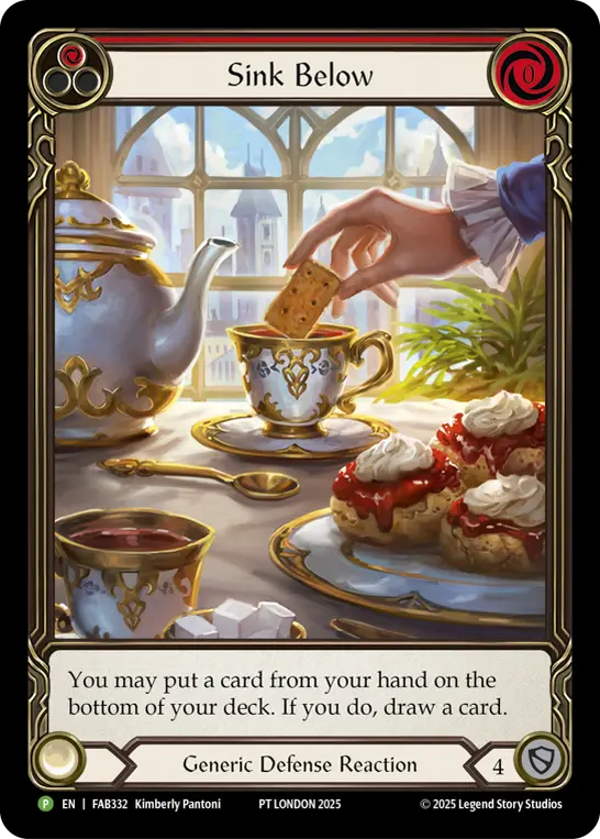 Card: Sink Below (red)