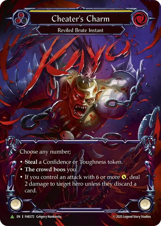 Card: Cheater's Charm (yel)