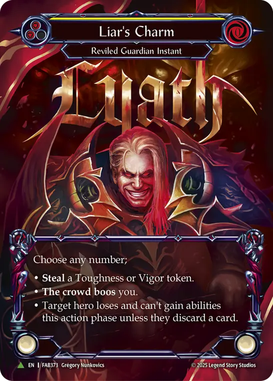 Card: Liar's Charm (yel)