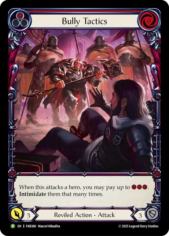 Card: Bully Tactics (red)