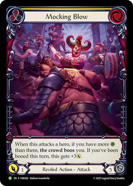 Card: Mocking Blow (yel)