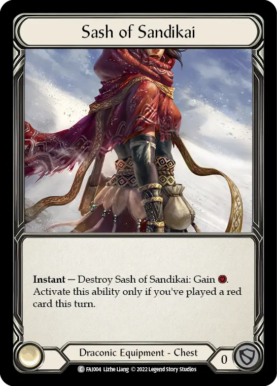 Card image of Sash of Sandikai