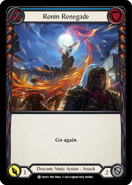 Card: Ronin Renegade (blu)