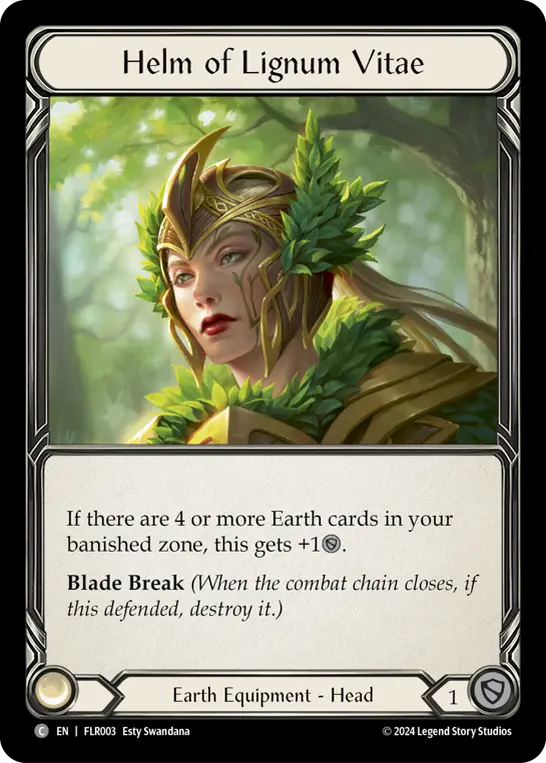 Card: Helm of Lignum Vitae