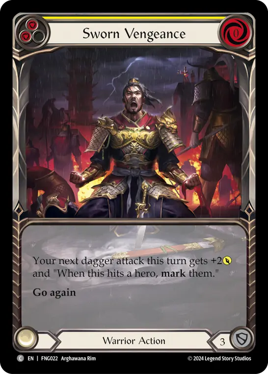 Card: Sworn Vengeance (yel)