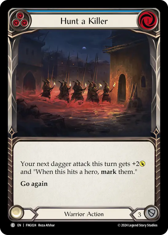 Card: Hunt a Killer (blu)