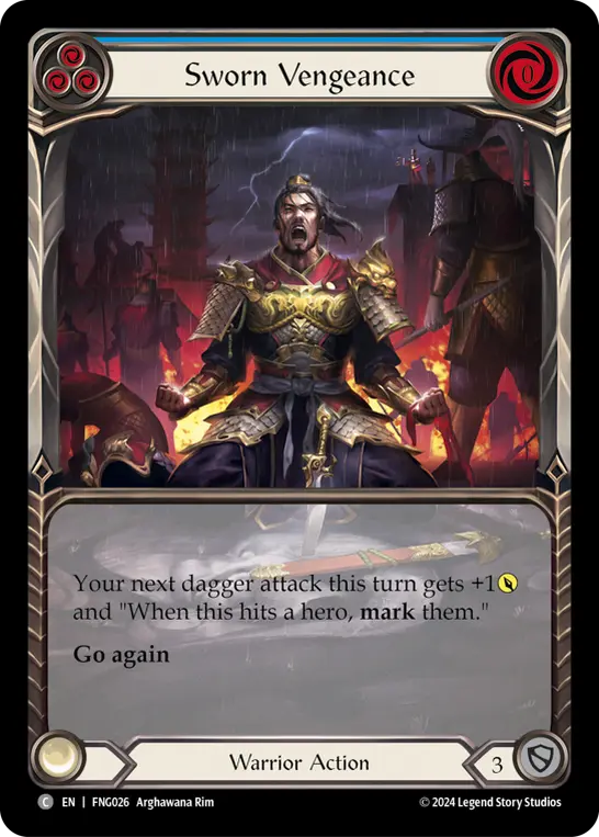Card: Sworn Vengeance (blu)