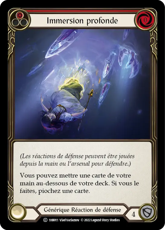 Card: Sink Below (red)