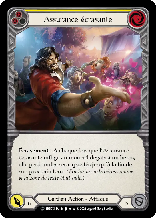 Card: Crush Confidence (yel)