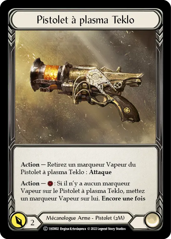 Card: Teklo Plasma Pistol