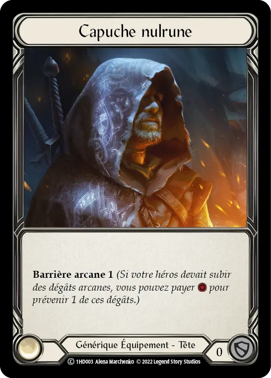 Card: Nullrune Hood