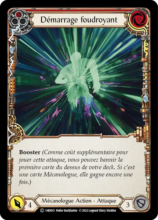 Card: Zero to Sixty (red)