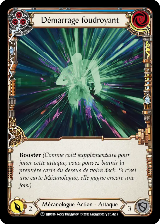 Card: Zero to Sixty (blu)