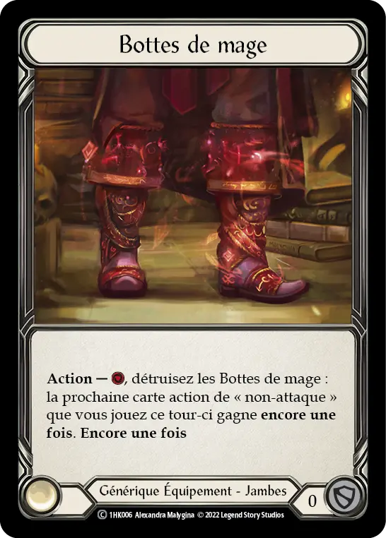 Card: Mage Master Boots