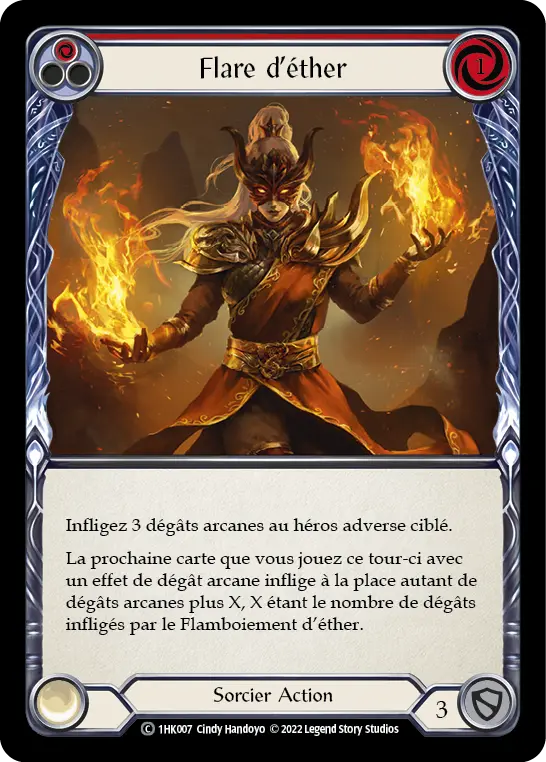 Card: Aether Flare (red)