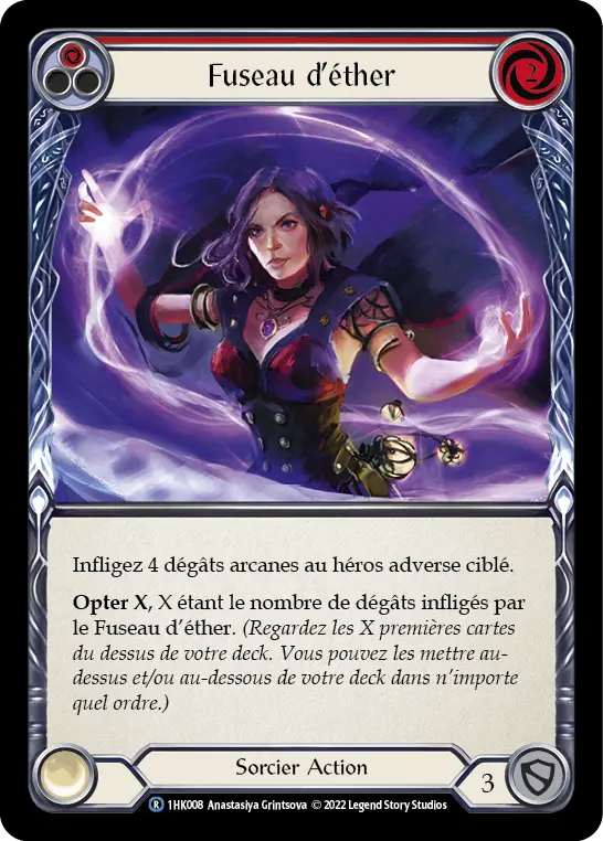 Card: Aether Spindle (red)