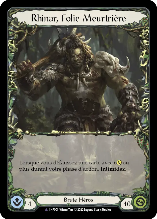 Card: Rhinar, Reckless Rampage
