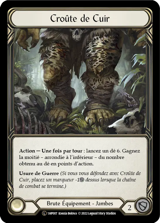 Card: Scabskin Leathers
