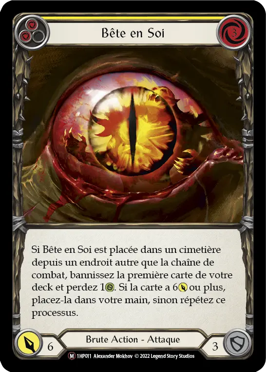 Card: Beast Within (yel)