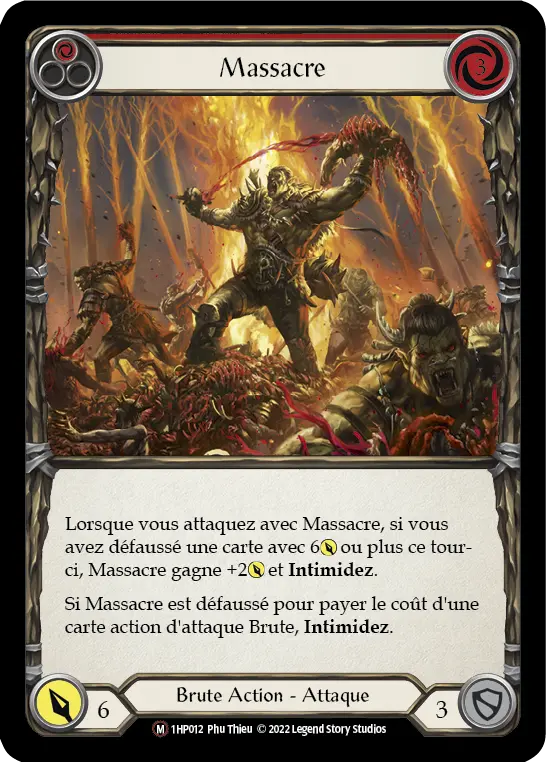Card: Massacre (red)