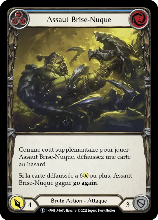 Card: Breakneck Battery (blu)
