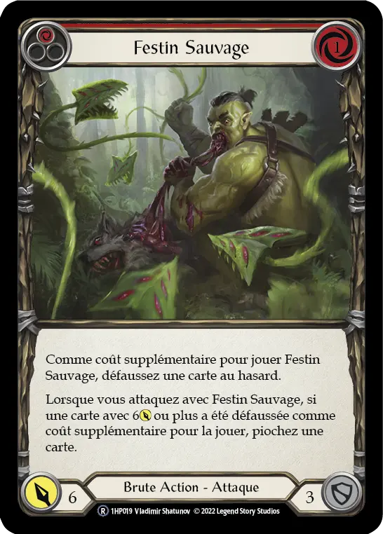 Card: Savage Feast (red)
