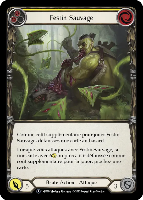Card: Savage Feast (yel)