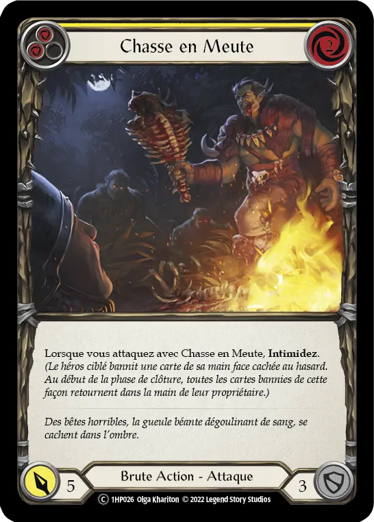 Card: Pack Hunt (yel)