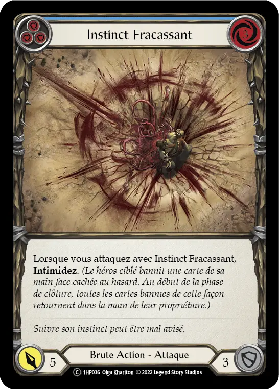 Card: Smash Instinct (blu)
