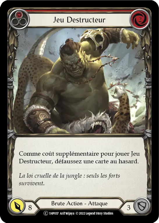 Card: Wrecker Romp (red)