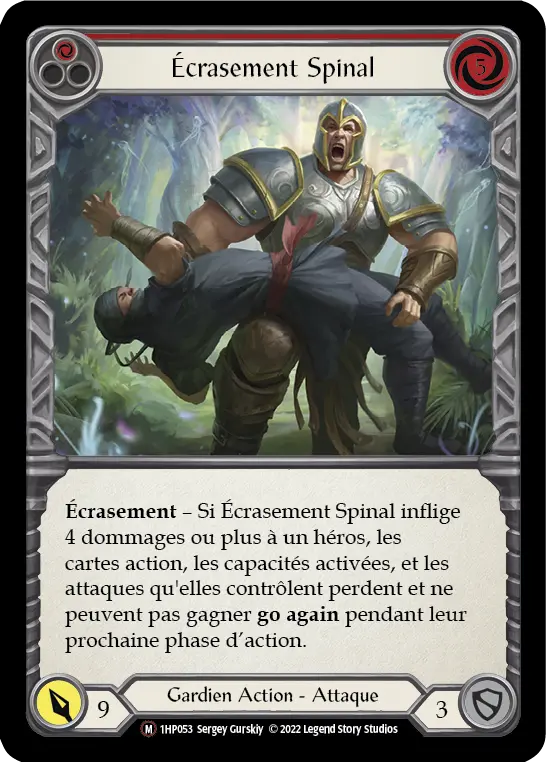 Card: Spinal Crush (red)