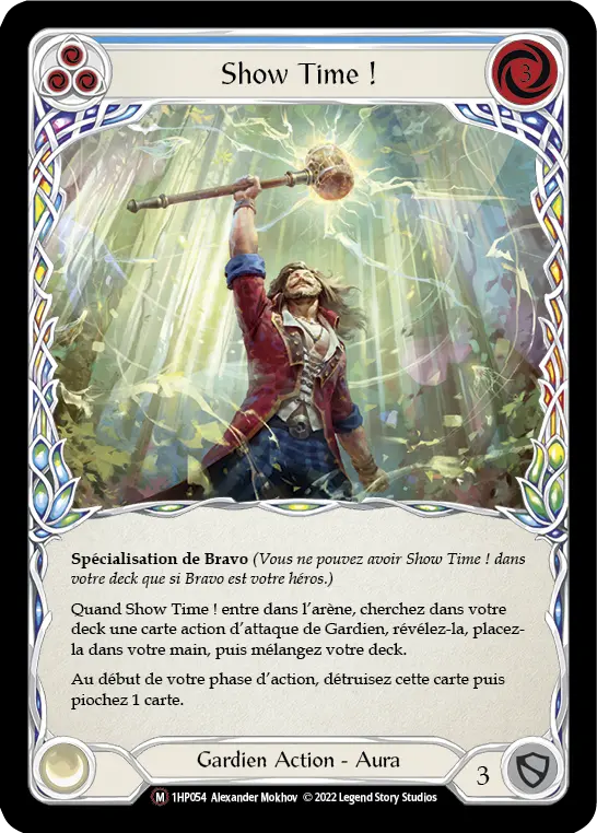 Card: Show Time! (blu)