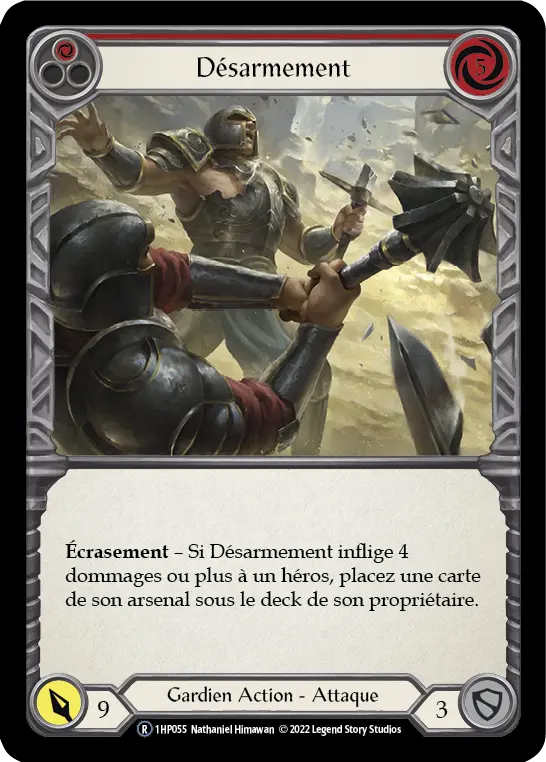 Card: Disable (red)