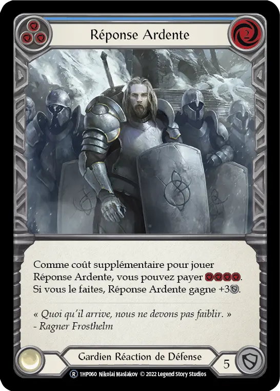 Card: Staunch Response (blu)