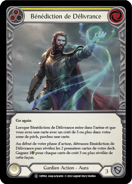 Card: Blessing of Deliverance (yel)