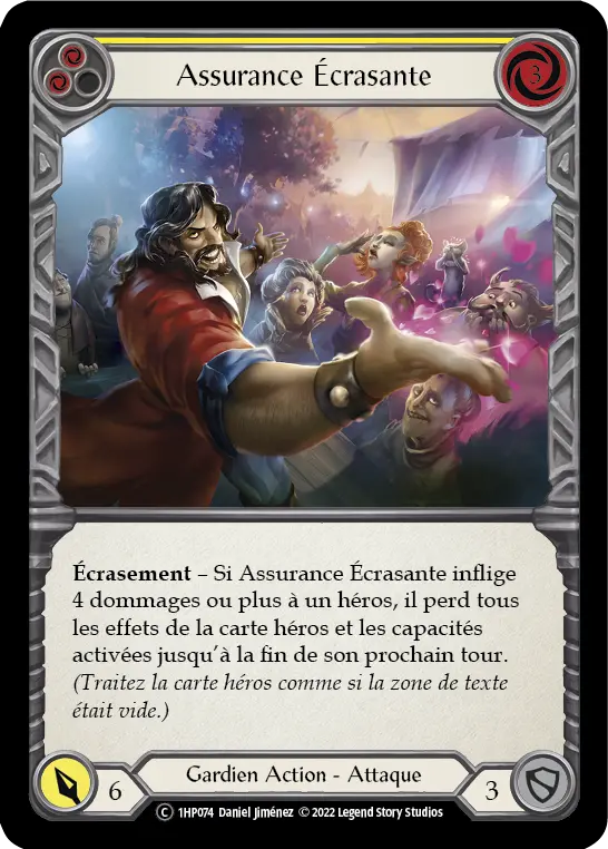 Card: Crush Confidence (yel)