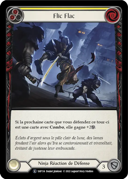 Card: Flic Flak (yel)