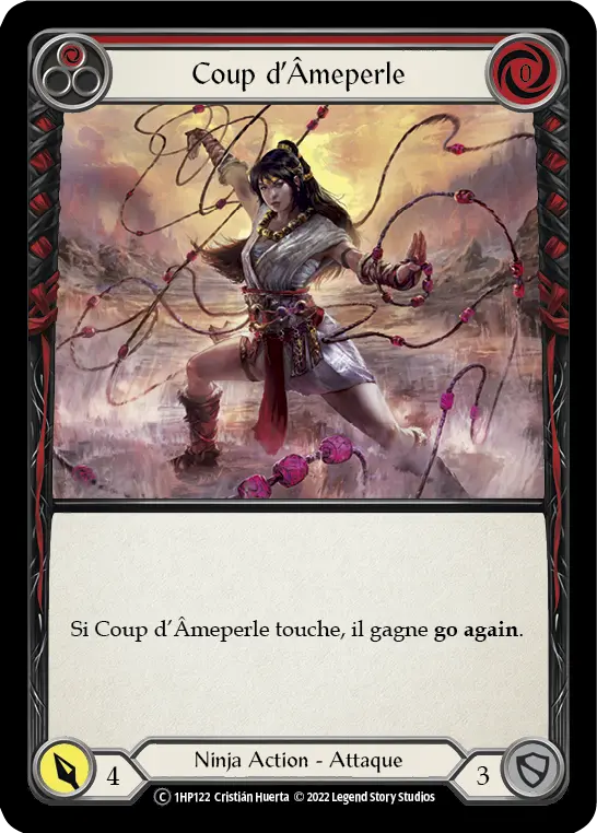 Card: Soulbead Strike (red)
